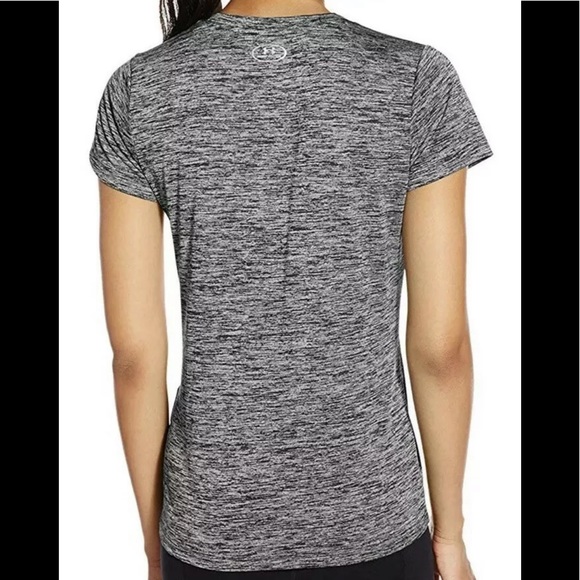 Under Armour Tech V-Neck Twist Logo shirt - Picture 2 of 5